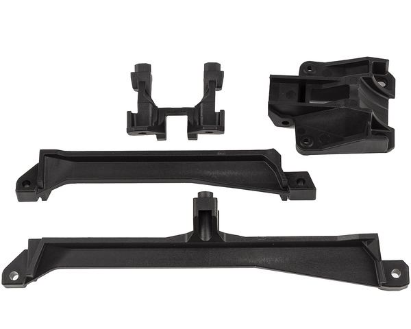 SR7 Upper Chassis Brace Set front and rear photo