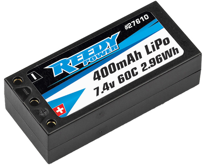 Reedy Power 400mah 60c 7.4v 1:28 Stick Battery photo