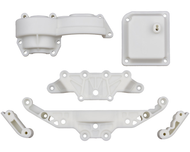 RC10 4x4 Rally Top Plates Gearbox Receiver Box Top Natural photo