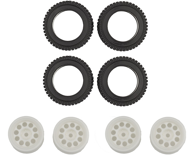 RC10 4x4 Rally Wheel and Tire Set photo