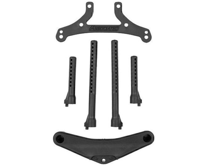 RC10tc8 Front Bumper and Body Post Set photo