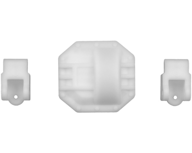 ENDURO Portal Diff Cover And Lower 4-Link Mount Natural photo