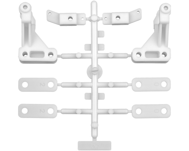 RC12L Suspension Arm & Steering Block Set photo