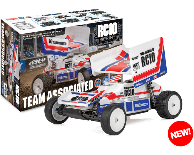 Tap to zoom RC10 VINTAGE SPRINT CAR Radio controlled race car kit