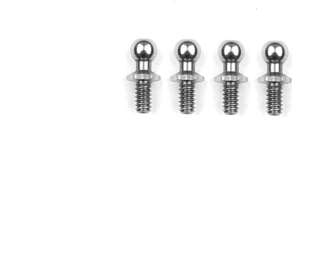 RC10 Ballstuds 3.9mm Silver photo