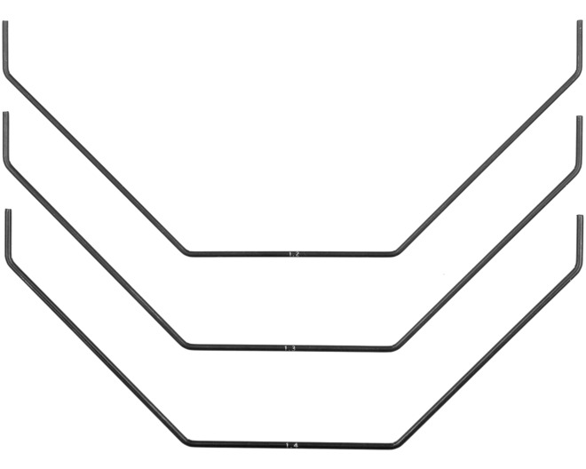 RC10T7 Rear Anti-Roll Bar Set photo