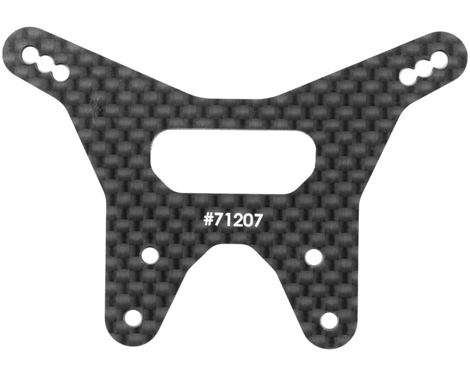 RC10T7 Front Shock Tower Carbon Fiber photo