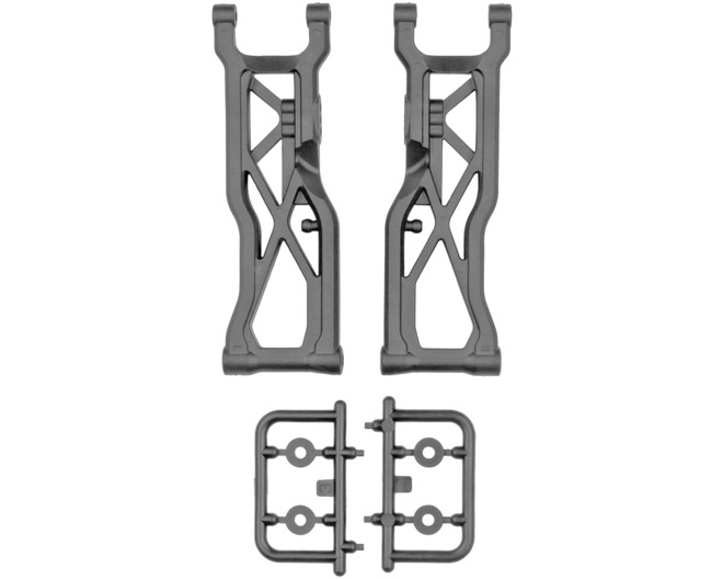 RC10T7 FT Rear Suspension Arms Carbon photo