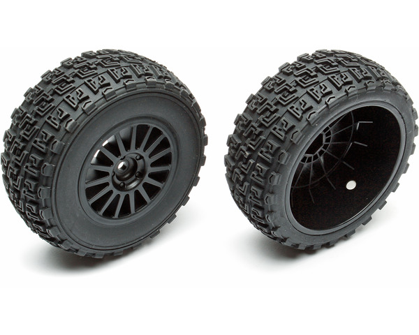 discontinued Wheels/Tires Mounted Black Pro Rally Pair photo