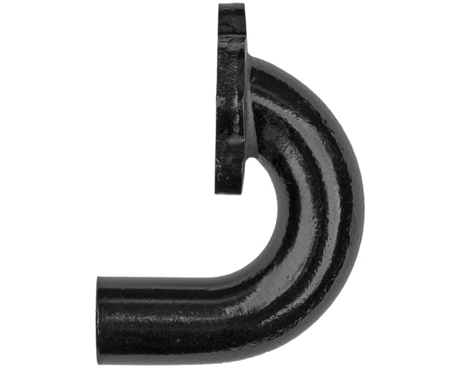 RC10GT Exhaust Manifold Non Pullstart Black photo