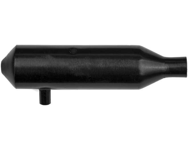 RC10GT Tuned Pipe Black photo