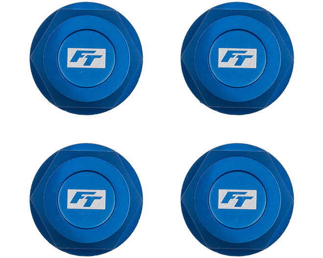 FT Aluminum Capped Wheel Nuts 17mm photo