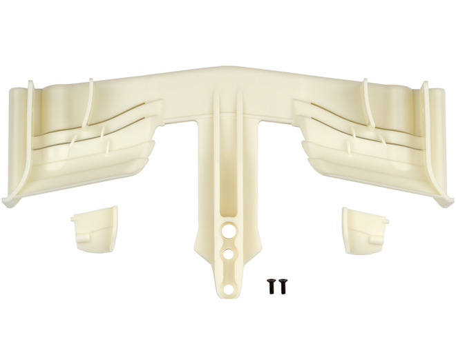 RC10F6 Classic Front Wing White photo