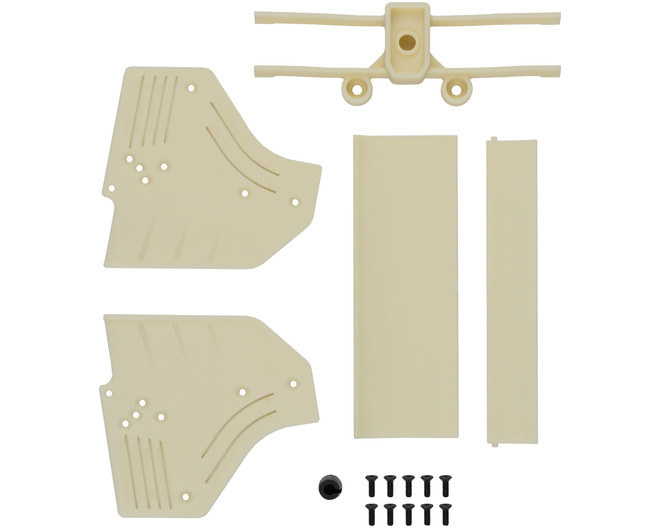 RC10F6 Classic Rear Wing White photo