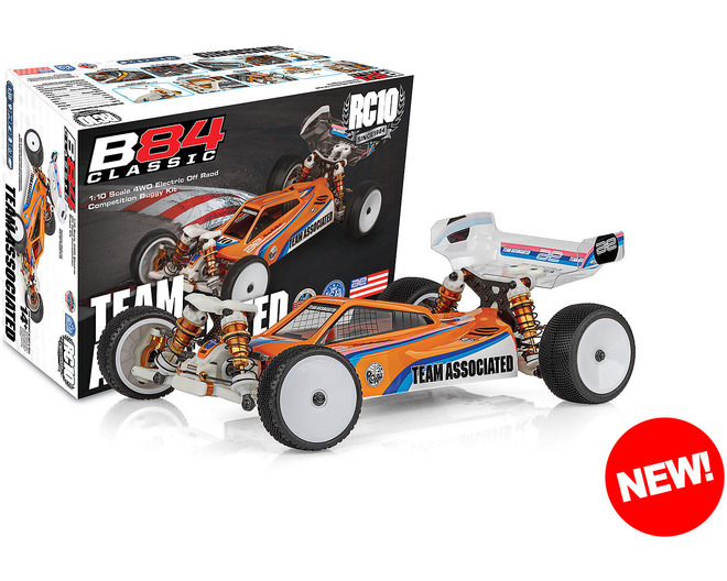 RC10B84 Classic 1/10 4WD Carpet Buggy Kit (Limited Edition) photo