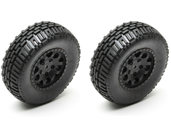 discontinued       SC10B Front Wheels and Tires mounted black photo