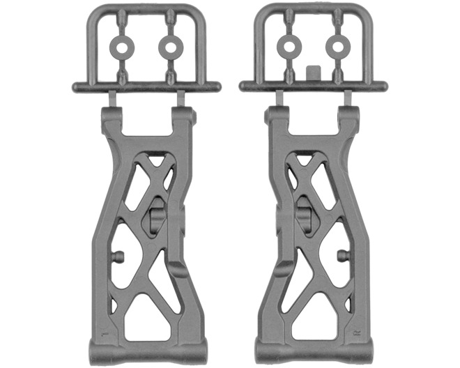 RC10B84 FT Carbon Front Suspension Arms photo