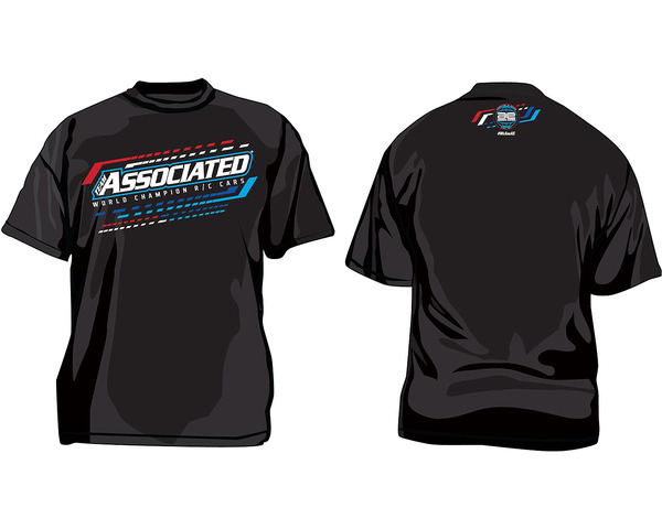 Team Associated WC23 T-Shirt black XL photo