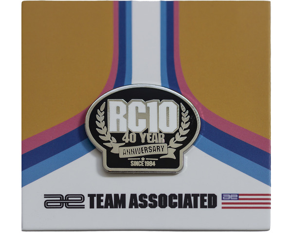 RC10 40th Year Anniversary Pin photo