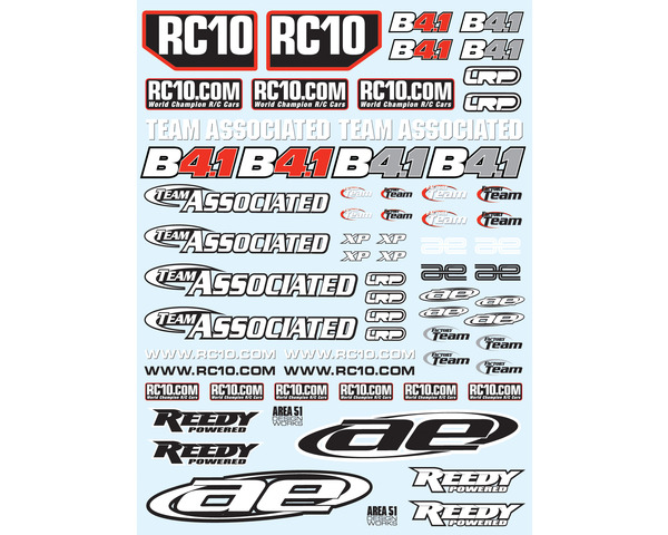 discontinued Decal Sheet B4.1 photo