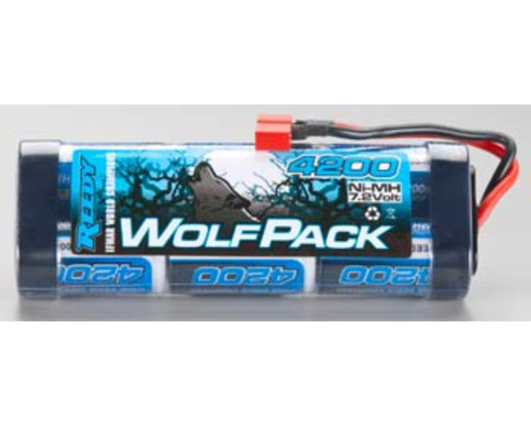 WolfPack NiMH 4200mAh 7.2V w/ High Power Connector photo