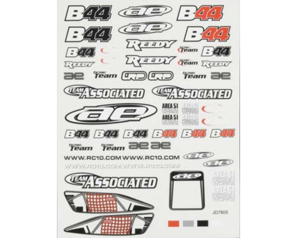 discontinued Decal Sheet B44 photo