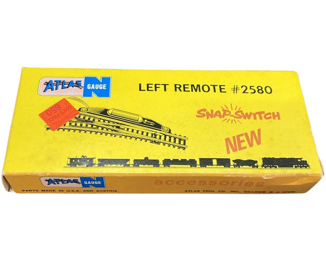 N Scale Snap-Switch Remote Left Hand Switch Track Made In USA photo