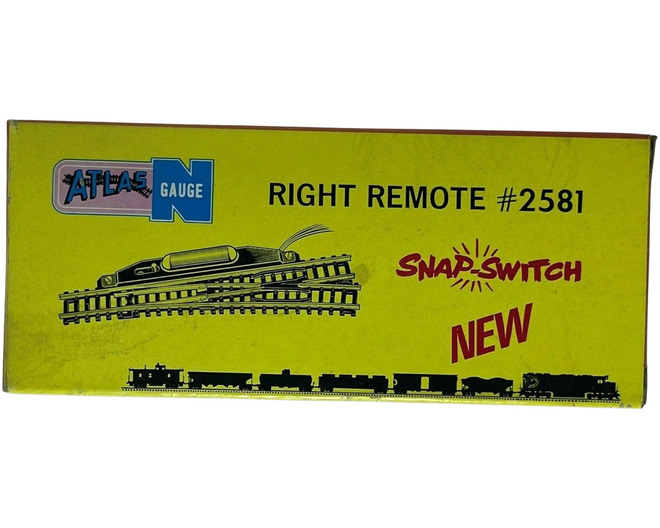 N Scale Snap-Switch Remote Right Hand Switch Track Made In USA photo