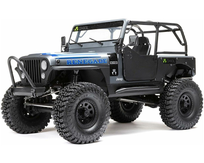 1/10 SCX10 III J33P CJ-7 4X4 RTR Brushed Rock Crawler Grey photo