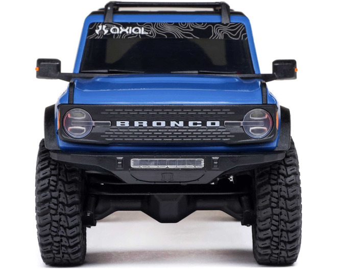 1/30 Scx30 Ford Bronco 4x4 RTR Brushed Rock Crawler Blue