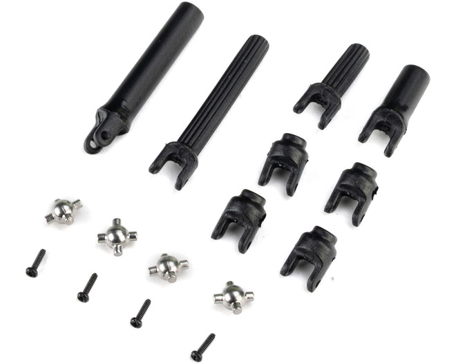 Driveshaft Set, 107mm Long Wheelbase: SCX30