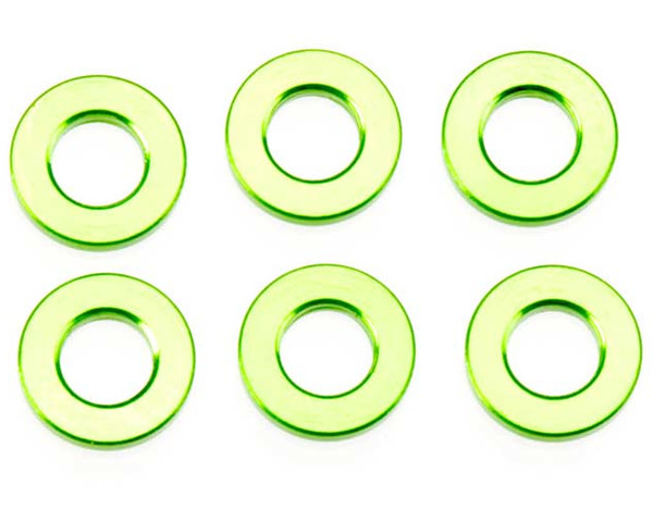 discontinued 1x6mm Spacer - Green (6pcs) photo