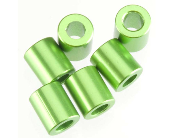 discontinued 7x6mm Spacer (Green) (6pcs) photo