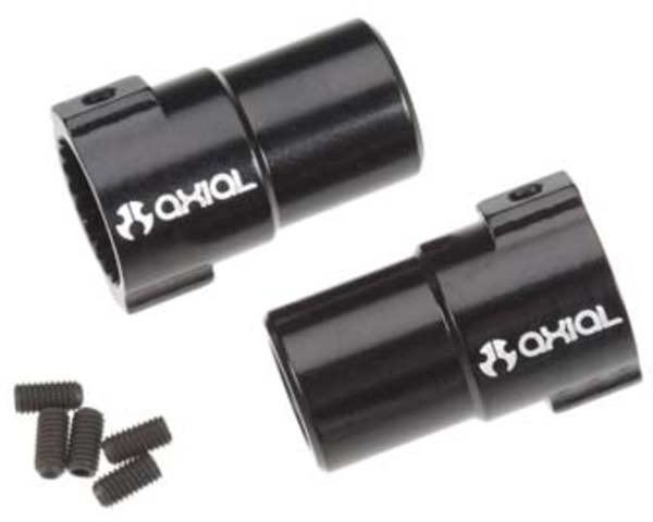 discontinued Alum. Straight Axle Adapters Black Xr10 (2) photo