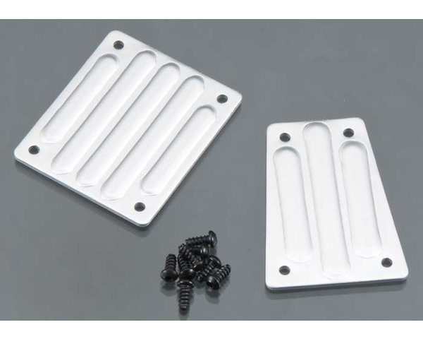 discontinued      Bumper Skid Plates Alum. Front/Rear Exo photo
