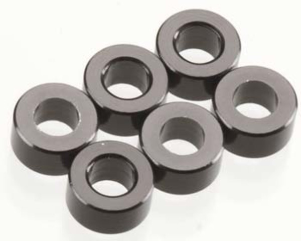 discontinued 3x6mm Spacer - Grey (6pcs) photo