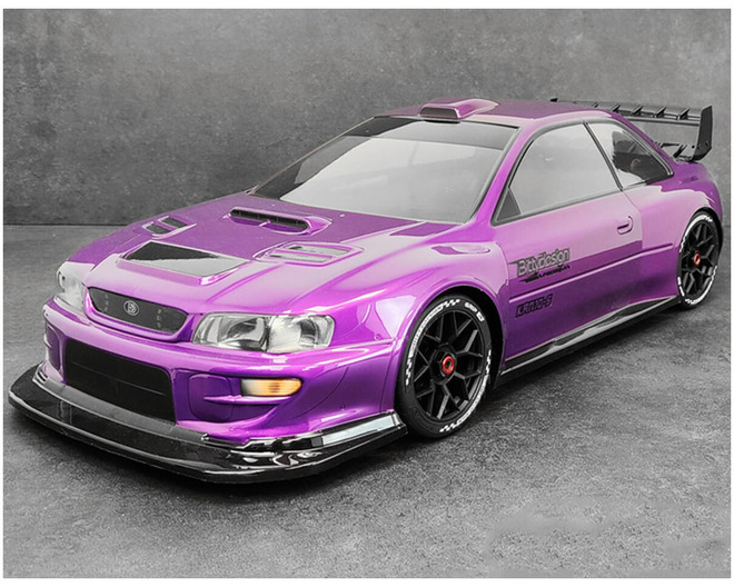 Arrma 1/7 Infraction/Limitless Kanjo-S Pre-Cut Body (Clear) (1.5 photo