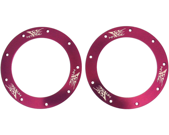 Tap to zoom discontinued Purple 9 Bolt 14mm Beadlock Rings