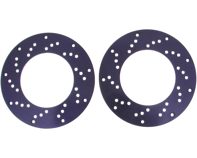 blue 9 Bolt 22mm Beadlock ring