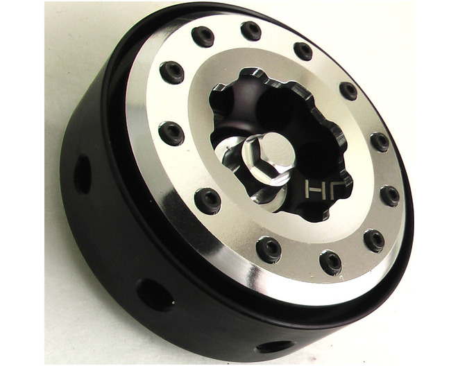 Tap to zoom Black Beadlock 1.9 Rims Silver Rings