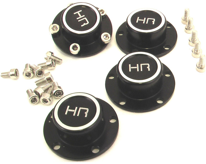 discontinued Black wheel cap with screw