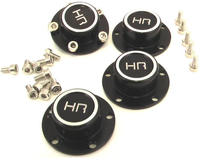 discontinued Black wheel cap with screw