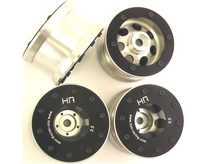 Alum. 2.2 Beadlock wheel Black 4