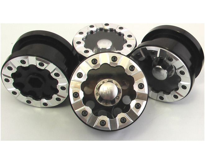 Tap to zoom discontinued 2.2 Silver Bead-Lock Rock N Roll Wheels 40mm