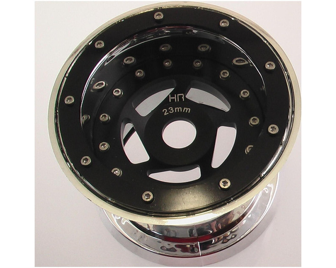 Tap to zoom discontinued Black Beadlock Aluminum Speed Blaster Wheels 40s 23