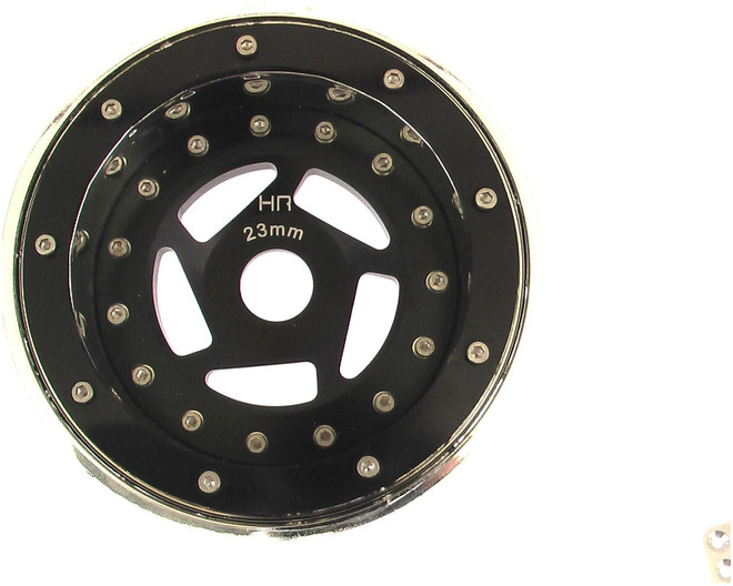 Tap to zoom discontinued Black Beadlock Aluminum Speed Blaster Wheels 40s 23