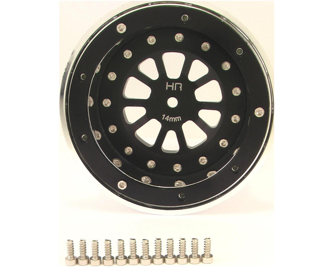 Tap to zoom Black 10 spoke 40S Bead lock 14mm
