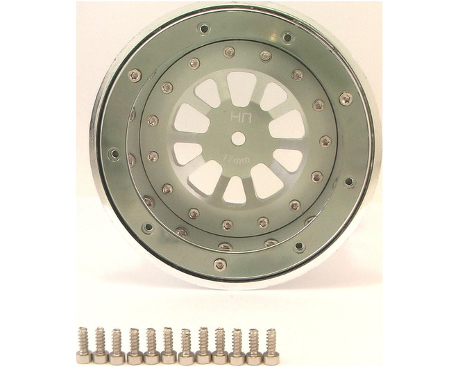 Tap to zoom Tit Silv 10 Spoke 40S Bead lock 17mm