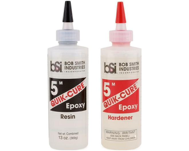 Quik-Cure 5 Minute Epoxy (13oz) photo