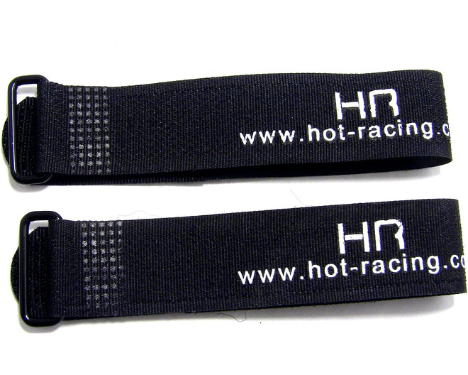 discontinued Black hook and loop Straps 200mm